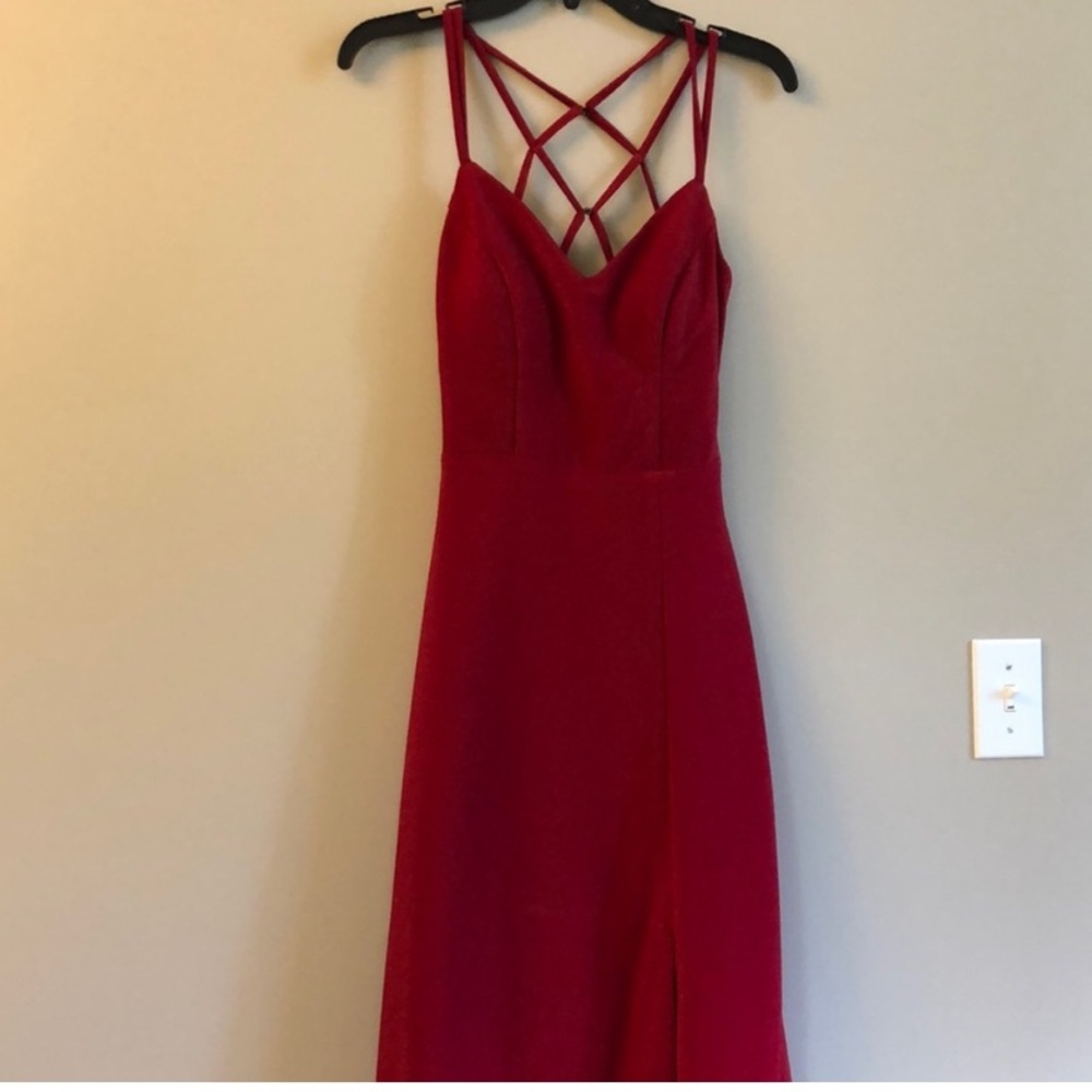 Beautiful red dress